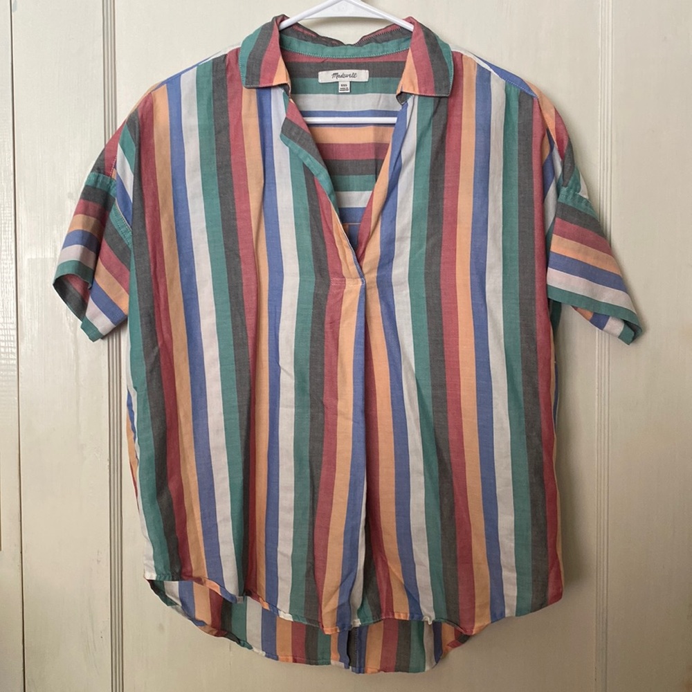 madewell courier shirt